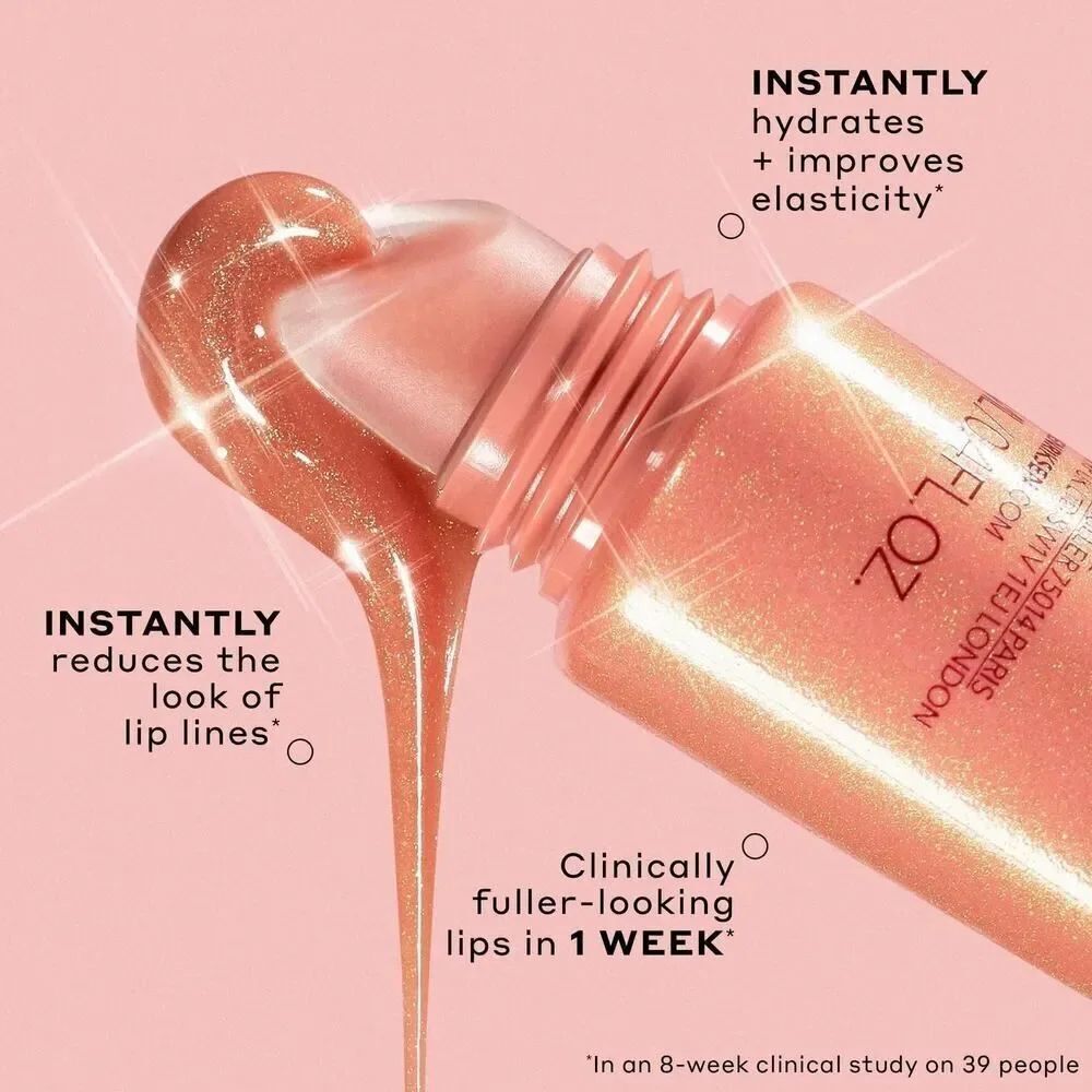 OLEHENRIKSEN Pout Preserve Peptide Lip Treatment in Strawberry Sorbet Glimmer - Picture 4 of 4